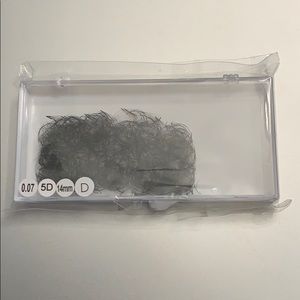 Premade handmade fans for eyelash extension